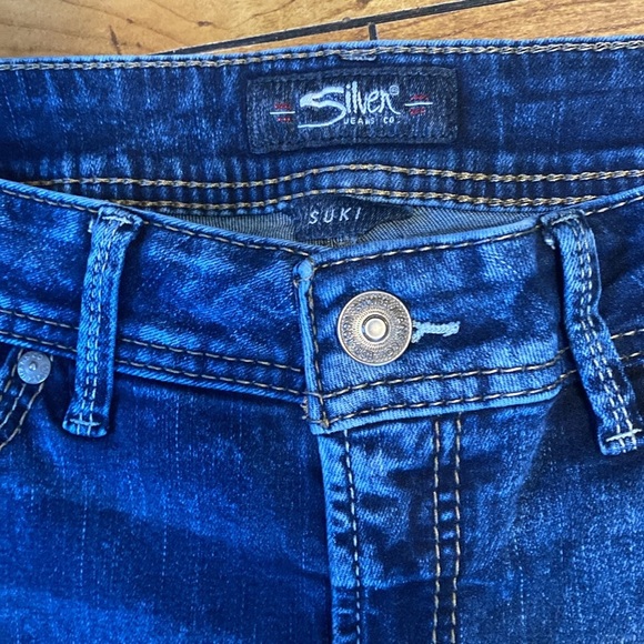 Silver suki skinny crop Jeans - Picture 3 of 7